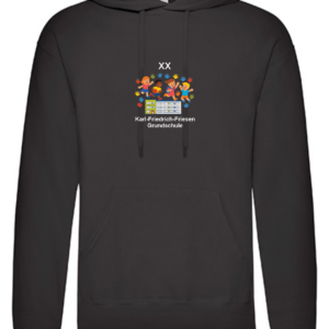 Karl-Friedrich-Friesen Hoodie Erwachsene schwarz