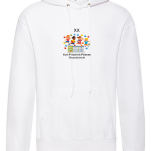 Karl-Friedrich-Friesen Hoodie Erwachsene weiß