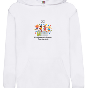 Karl-Friedrich-Friesen Hoodie Kinder weiß