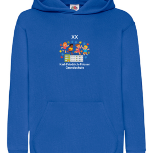 Karl-Friedrich-Friesen Hoodie Kinder blau